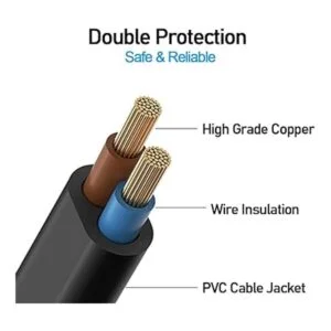 Listado UL Cable de alimentación de 3 pies compatible_4