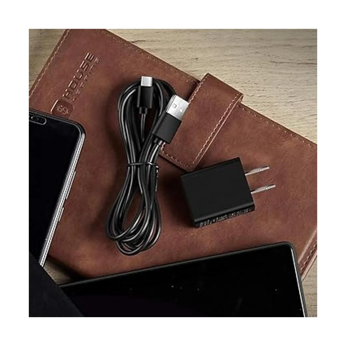 UL Listed Cargador Adaptador de Pared 5ft Cable USB_3