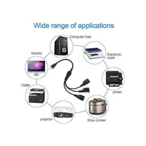 Lista UL FUHAIHE Cable divisor de alimentación de 1 a 3_2