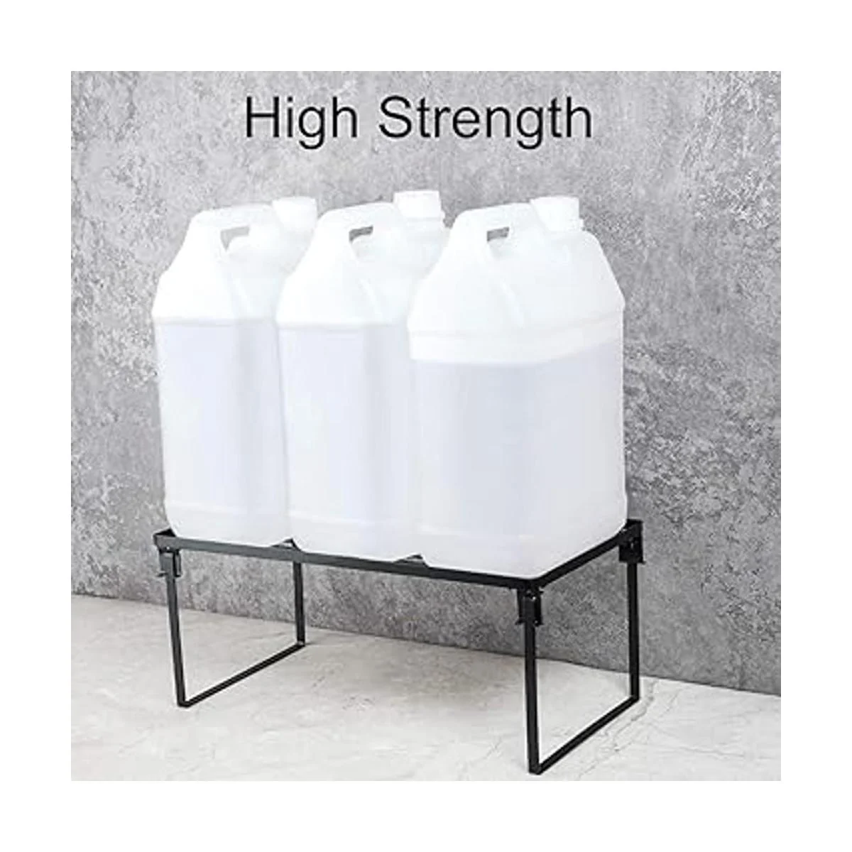 Paquete de 2 estantes apilables de almacenamiento de