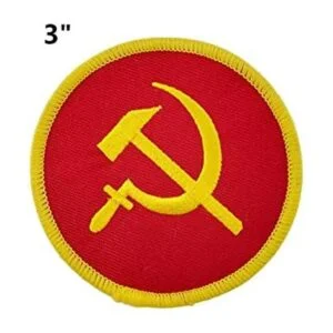 Juego de 2 piezas Parche bordado de la bandera de la_3