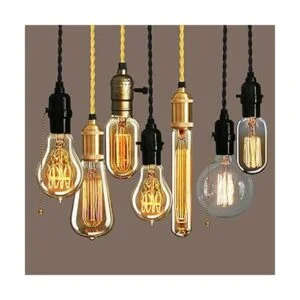 Listado UL Cable de tela trenzada de 50 pies cable_6