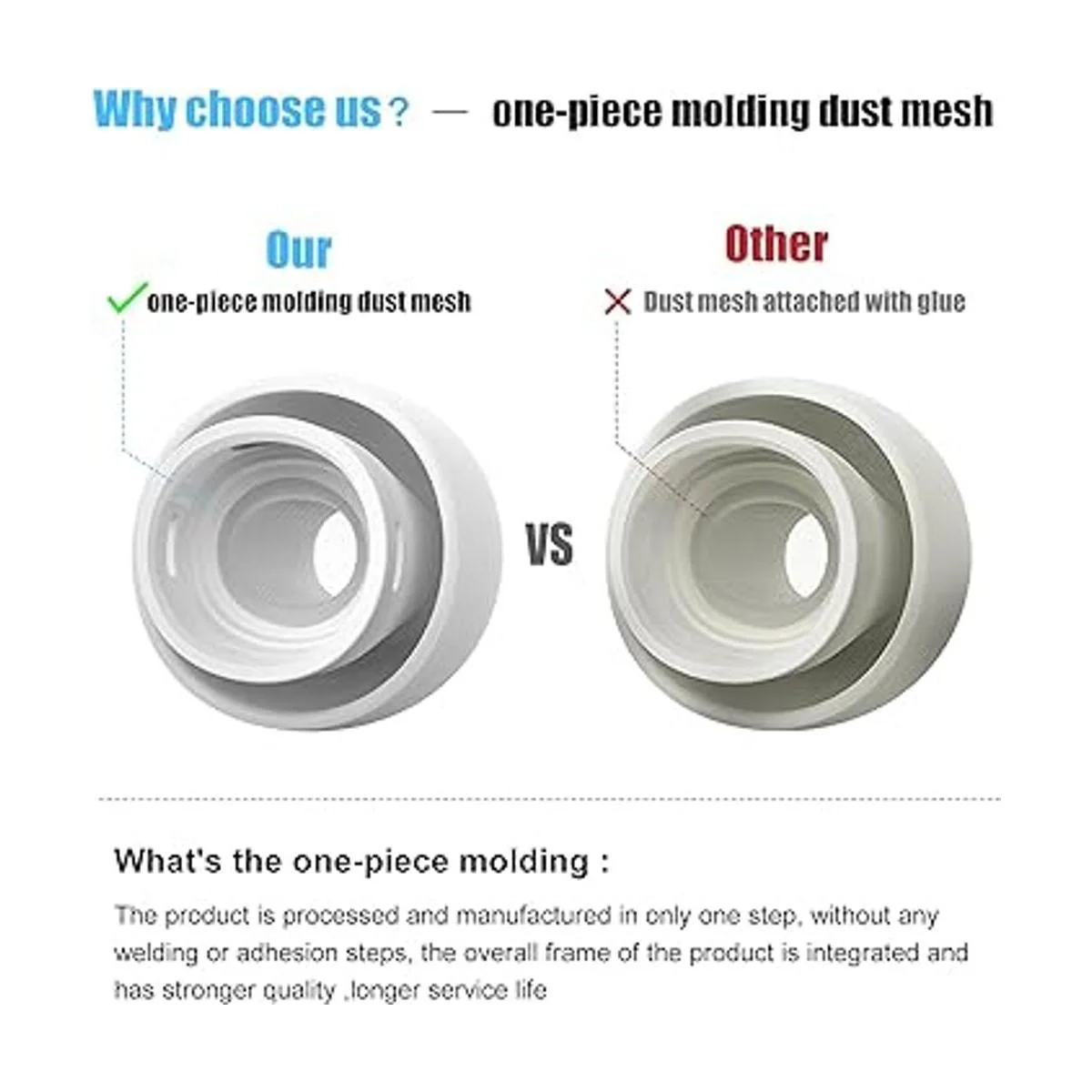 3 pares Puntas de repuesto para Airpods Pro y Airpods_3