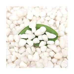 18 libras guijarros blancos acuarios grava río roca