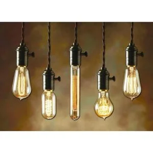 Listado UL Cable de tela trenzada de 50 pies cable_5