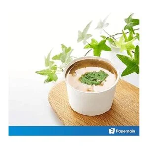 8 oz 100 unidades blanco Papernain papel desechables