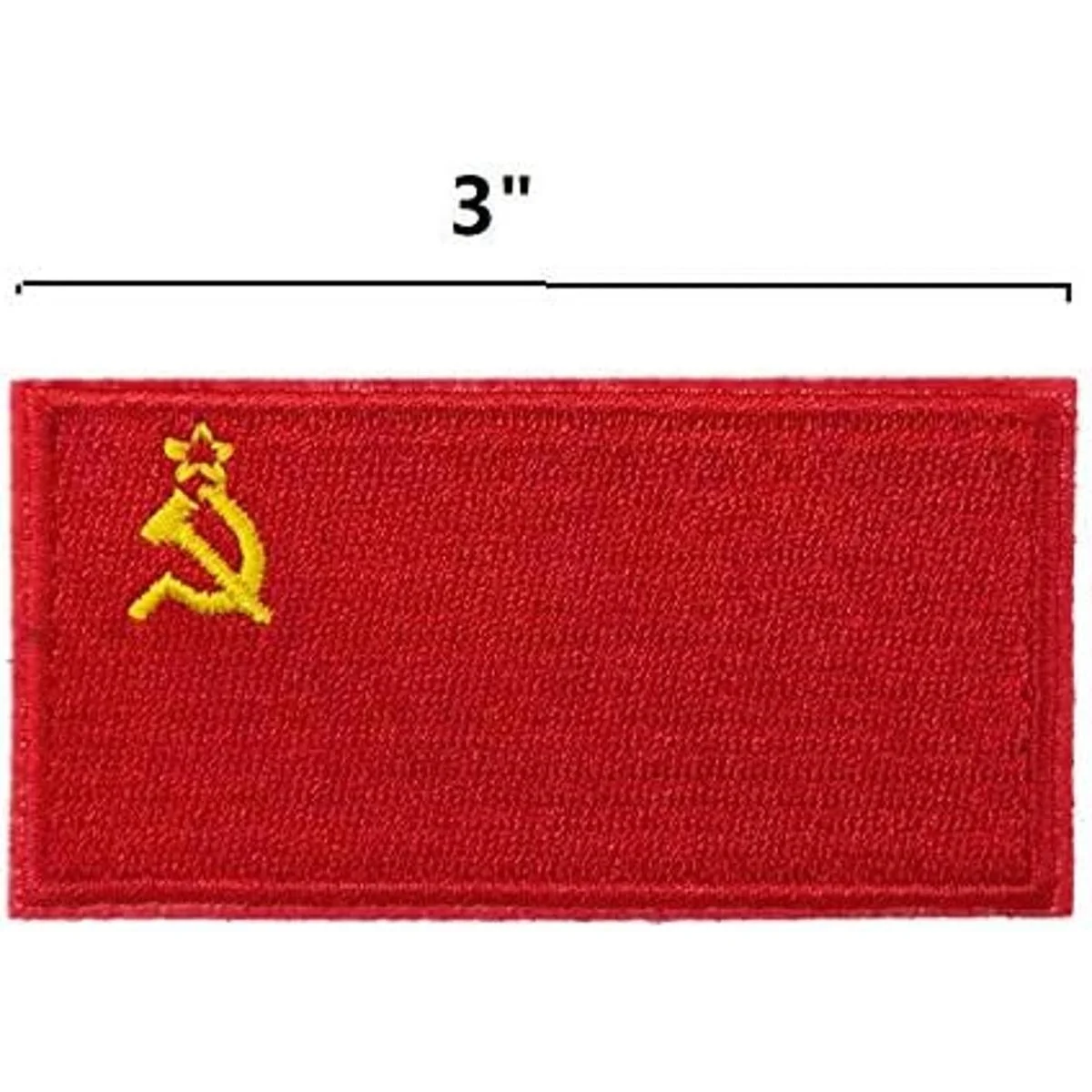 Juego de 2 piezas Parche bordado de la bandera de la_2