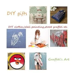 Zzooi Plantilla de dibujo de ciervos huecos para_3