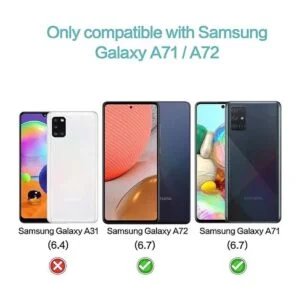 Paquete de 2 para Samsung Galaxy A71 A72 A73_2
