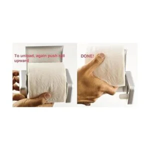 Zoie Chloe soporte para papel higiénico con apertura