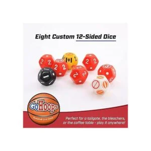Zobmondo GoHoops Juego de dados de baloncesto jugar al_6
