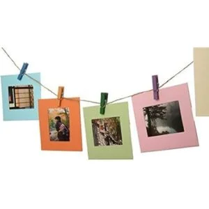 Zink Marcos de fotos cuadrados coloridos para papel de 2 x_2