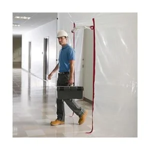 ZipWall Cremallera resistente para barreras al polvo_4