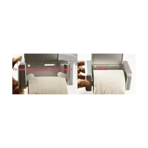 Zoie Chloe soporte para papel higiénico con apertura