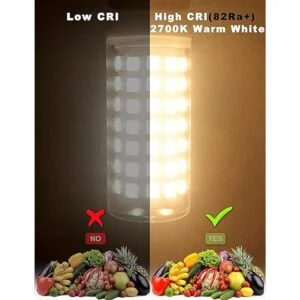 Ziomitus Bombillas LED G9 sin parpadeo regulables de 6 W_6