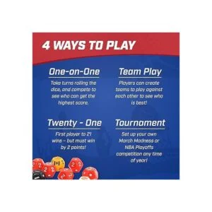 Zobmondo GoHoops Juego de dados de baloncesto jugar al_5