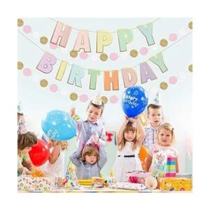 ZoZac Banner y decoraciones de feliz cumpleaños