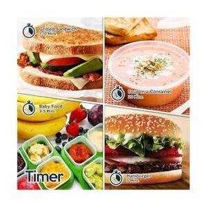 Zone Tech Fiambrera térmica con aislamiento eléctrico de_4