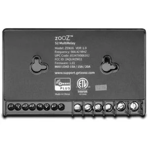 Zooz ZWave Plus S2 Multirelay ZEN16 para puertas de_3