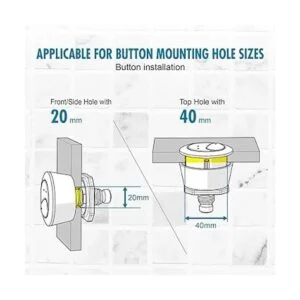 Zone Industry Corp. Válvula de descarga doble botón de_3