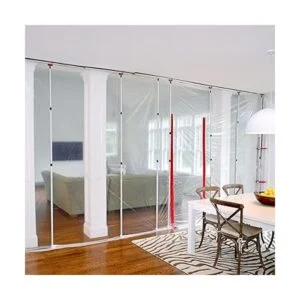 ZipWall Cremallera resistente para barreras al polvo_5