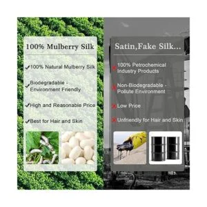 Zimasilk Funda de almohada de seda 100 morera para la_3