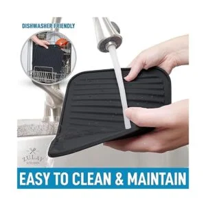 Zulay Paquete de 2 salvamanteles de silicona 9 x 12_6