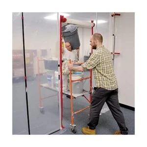 ZipWall Cremallera resistente para barreras al polvo_3