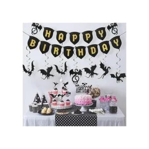 Zonon Juego de 44 piezas de suministros de fiesta de_4