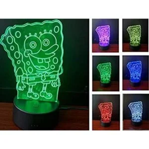 Zillion Craft Esponja Bob Forma de dibujos animados 3D_2
