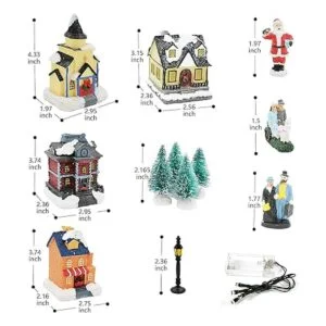 ZornRC Juegos de pueblo de Navidad casas de pueblo de_3