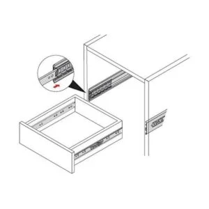 Zengest Extensión completa con rodamiento de bolas con_5