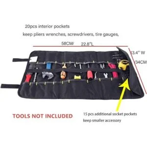 ZffXH Bolsa para herramientas tamaño pequeño color negro_5