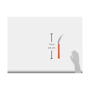 Zenport K208P Harvest Hoz con mango de plástico dentado_5