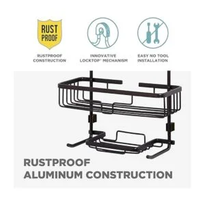 Zenna Home Bronce E7402ALHB NeverRust Carrito de_5