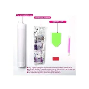 Zimal Claude Monet Pintura de diamante para pared con