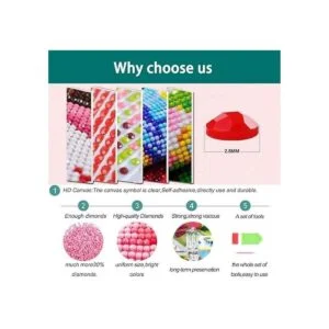 Zimal Claude Monet Pintura de diamante para pared con