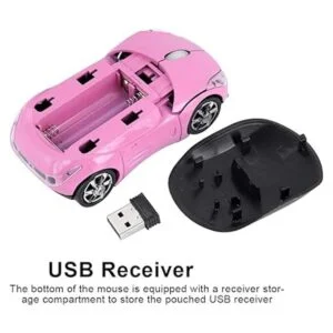 Zerone 2.4GHz Wireless Bluetooth Mouse Portable Optical