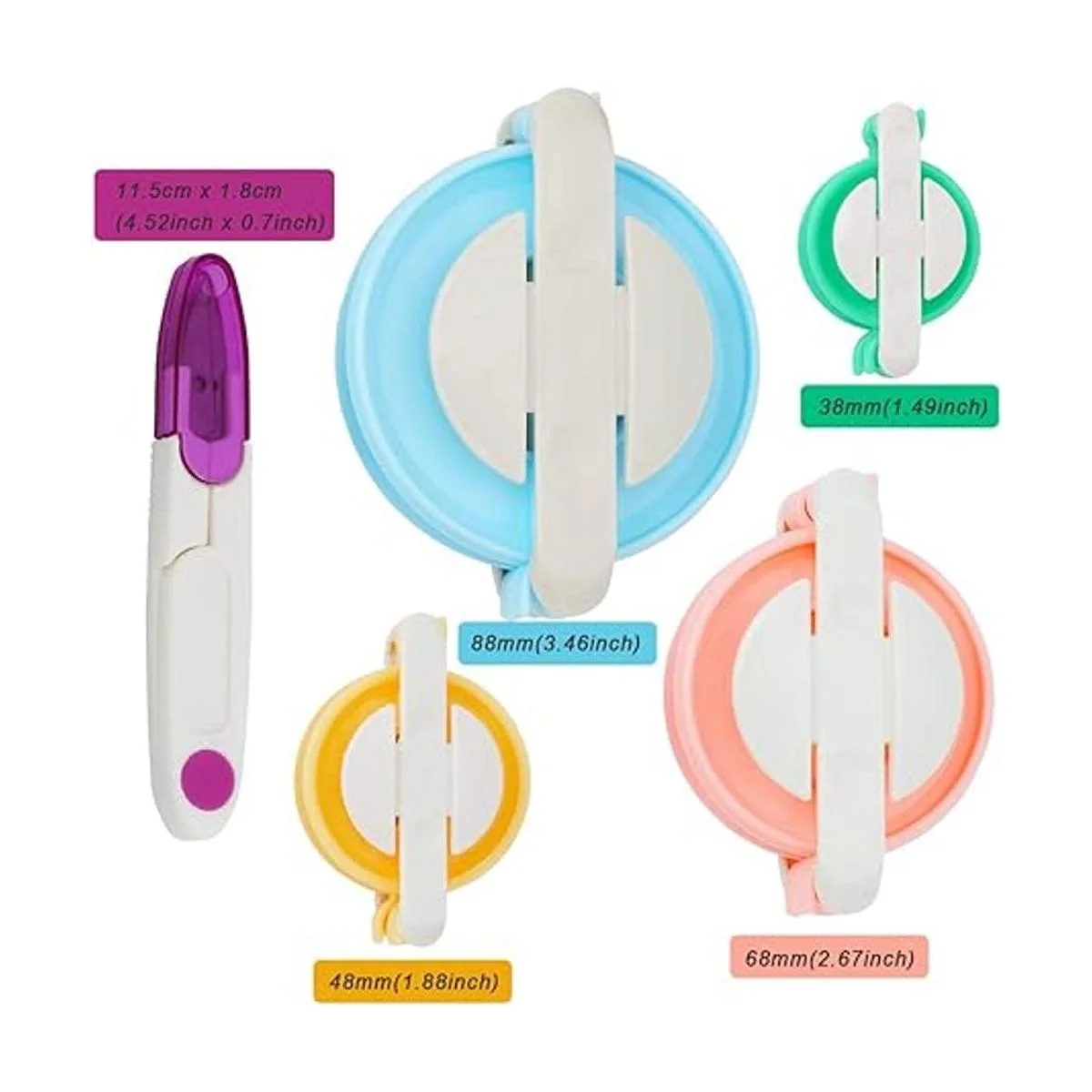 Zhaoyao Pompom Makers Juego de herramientas para hacer_2