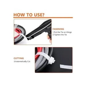 Zhushan Pistola de atadura con cremallera de_3