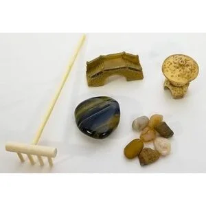 Zen Sand Garden para escritorio con rastrillo rocas y_5