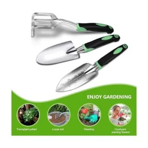 ZUZUAN Juego de herramientas de jardín paquete de 3_6