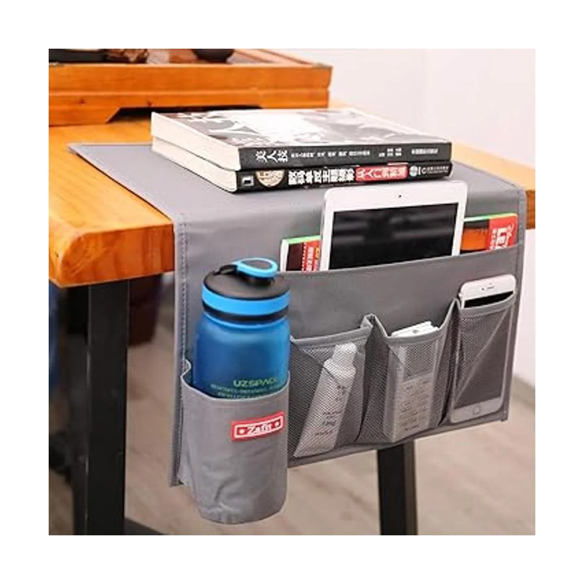 Zafit Organizador de mesita de noche organizador de