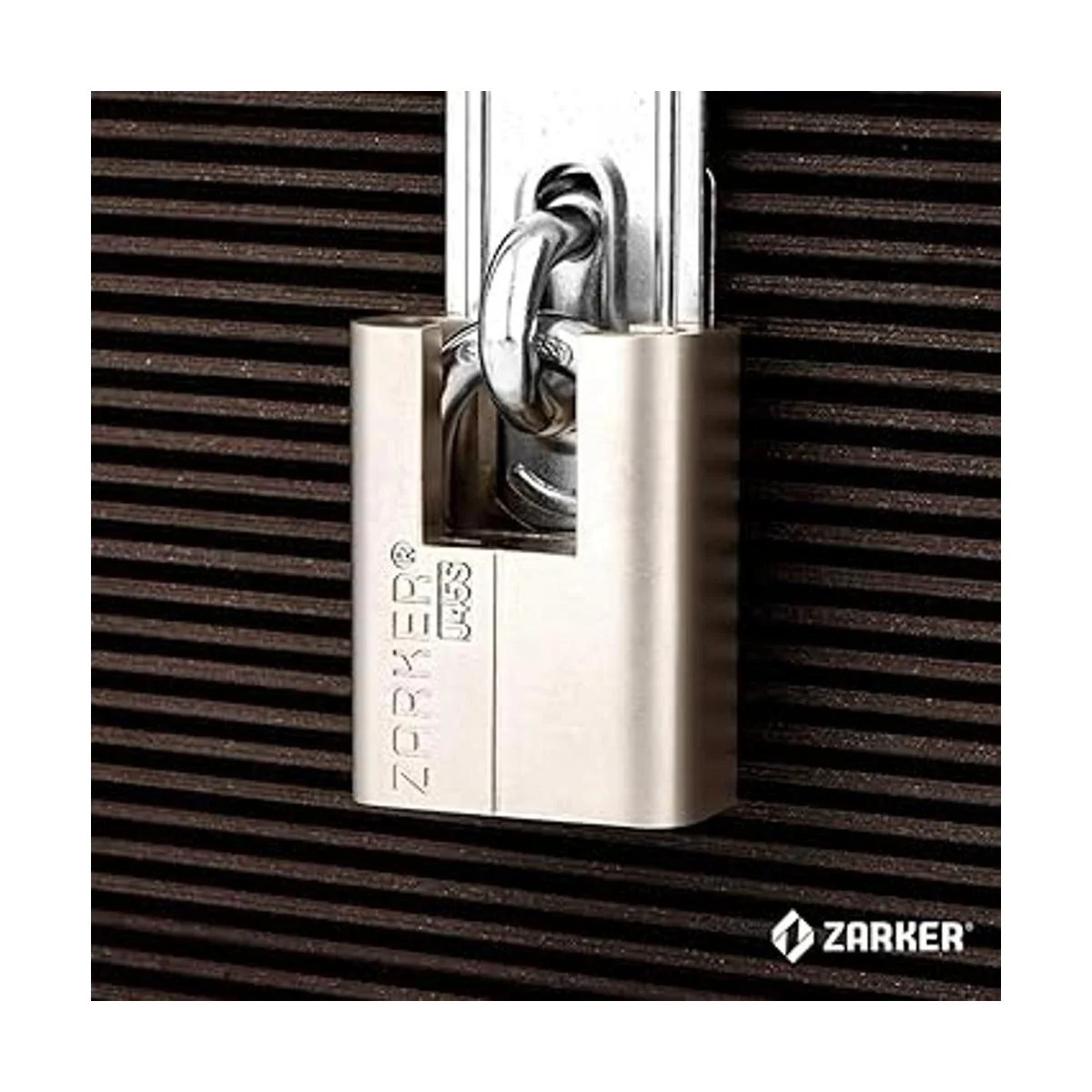 Zarker J45S Candado con llave cerradura de grillete de