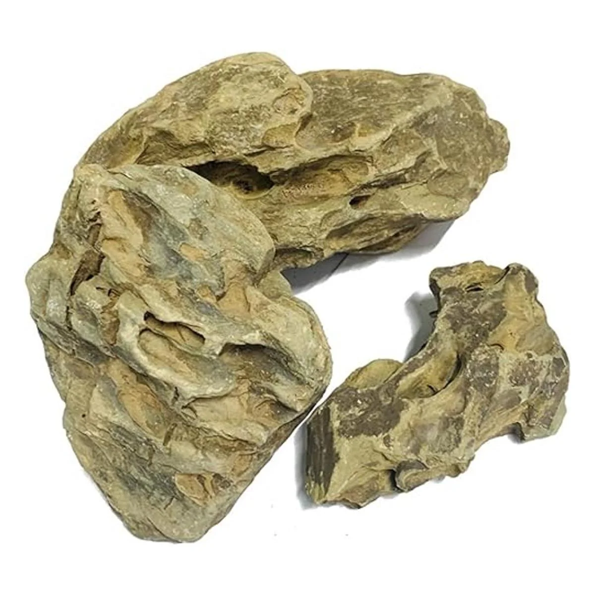 ZYYRT Decoración de acuario de piedra natural 4.4 libras