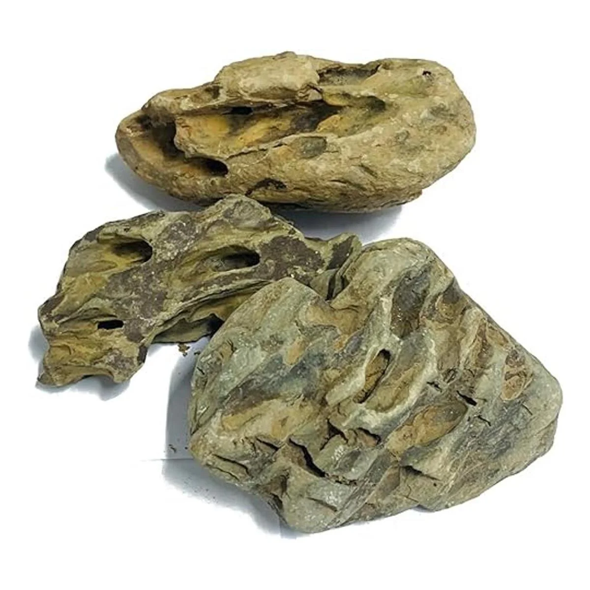 ZYYRT Decoración de acuario de piedra natural 4.4 libras