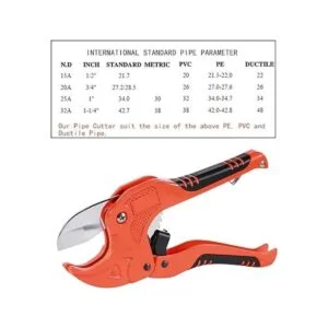 Zantle Cortadora de tubo y tubo tipo trinquete para