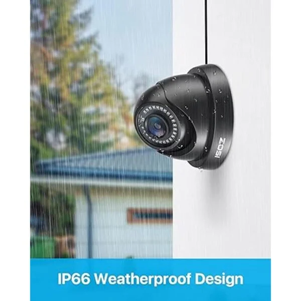 ZOSI 4 Pack 2.0 Megapíxeles HD 1080P 1920TVL HDTVI_5