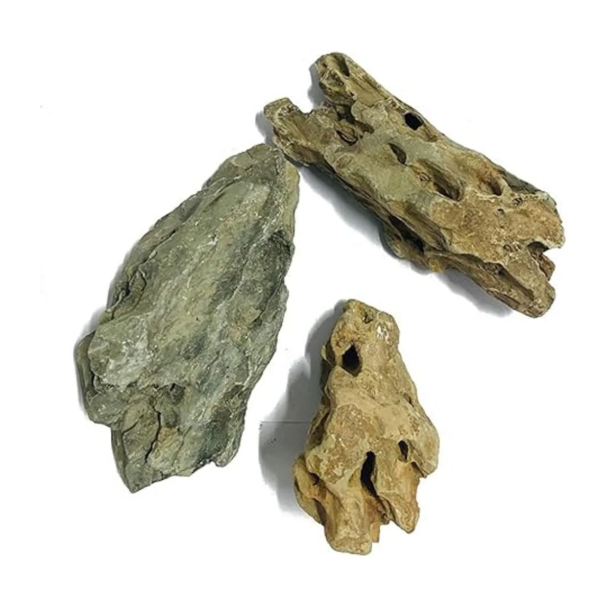 ZYYRT Decoración de acuario de piedra natural 4.4 libras