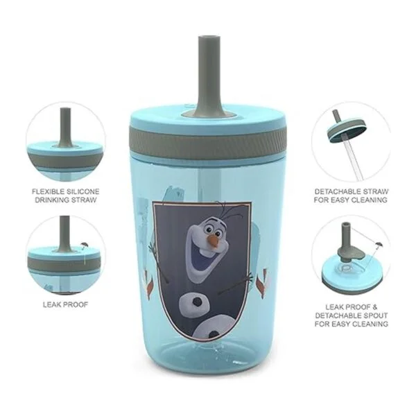 Zak Designs Disney Frozen II Juego de vasos Kelso de_5